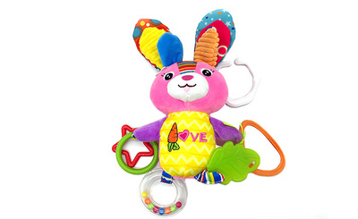 兔子婴幼儿安抚玩具