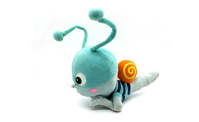Baby Rubber Shell Snail Toy