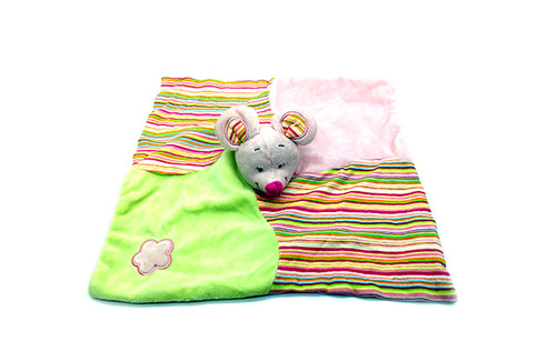 老鼠婴儿安抚方巾