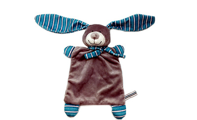 兔子婴儿安抚方巾